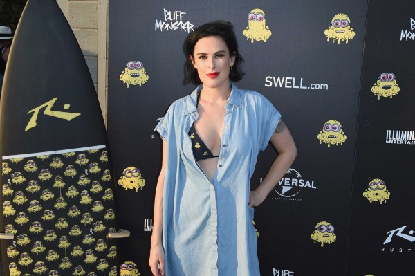Actress Rumer Willis attends Buff Monster x Minions x Rusty Lost in Paradise Capsule Collection launch event on July 28, 2016 in Santa Monica, California. (Photo by Joshua Blanchard/WireImage)