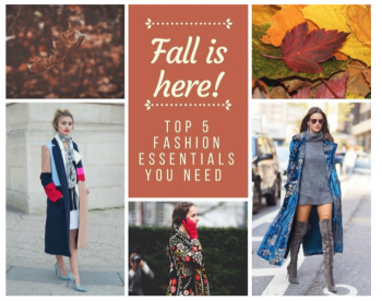 Fashion Essentials for Fall